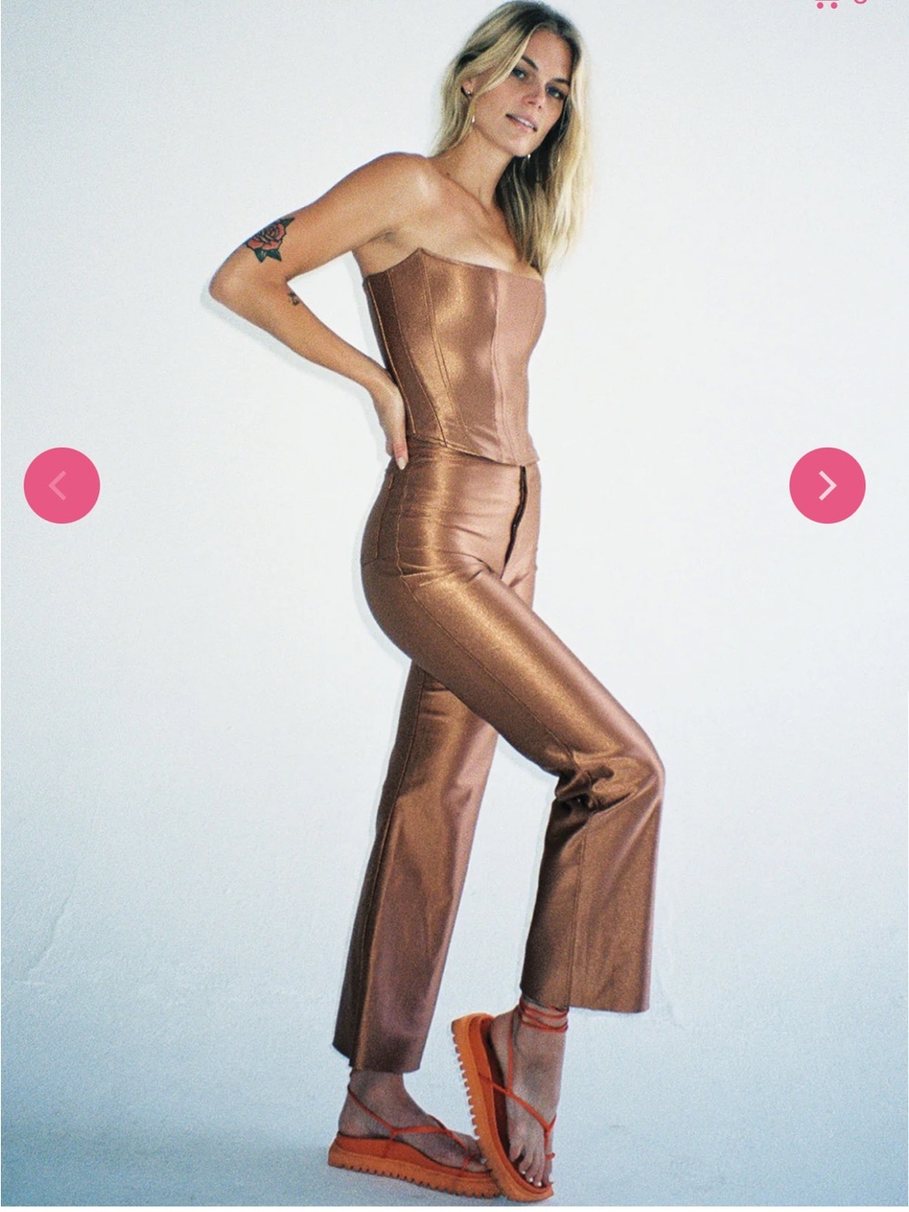 Rezek Studio Copper Hustler Pant - Size Medium